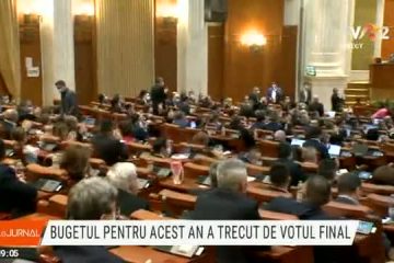 Bugetul de stat a fost votat în Parlament cu 234 de voturi pentru și 170 împotrivă. Premierul F. Cîțu: Faptul că bugetul a trecut fără amendamente arată că suntem o coaliție unită