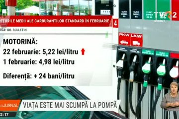 Benzina şi motorina sunt mai scumpe decât au fost la începutul crizei sanitare. Preţul ţiţeiului continuă să crească pe bursele internaţionale