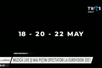 Muzică live și mai puțini spectatori la Eurovision 2021! Joi seară, la „România 9”, vom afla melodia care va reprezenta România