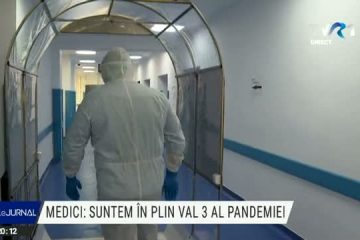 Medici români: Suntem în plin val trei al pandemiei, după săptămâni de relativ calm