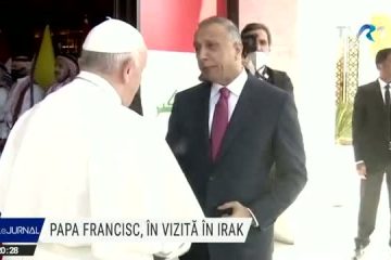 Primi pași la Bagdad ai Papei Francisc. Suveranul Pontif a fost întâmpinat cu dansuri tradiționale în Irak. El va vizita cele mai mari orașe și va avea discuții cu lideri musulmani