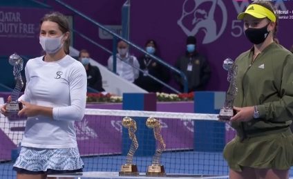 Monica Niculescu și Jelena Ostapenko au pierdut dramatic finala de la Doha, după ce au salvat 3 mingi de meci. Cuplul Nicole Melichar – Demi Schuurs a câștigat cu 6-2, 2-6, 10-8