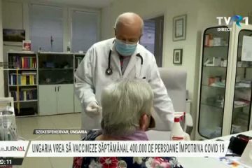 Ungaria vrea să vaccineze săptămânal 400.000 de persoane împotriva COVID-19