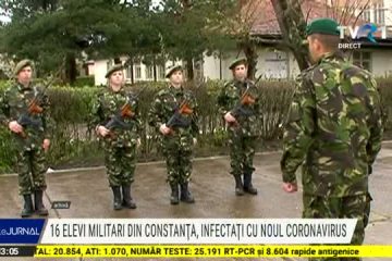 16 elevi de la Colegiul Național Militar Alexandru Ioan Cuza din Constanța au COVID-19