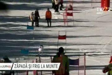 Competiție de schi pentru copii în județul Cluj
