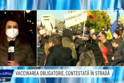 Proteste față de vaccinarea obligatorie, în mai multe orașe din țară