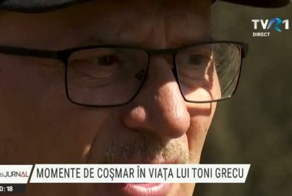 Toni Grecu a povestit, pentru TVR, momentele de coșmar Covid prin care a trecut. Cum a fost nevoit să fugă cu tot cu butelia de oxigen, la incendiul de la Matei Balș