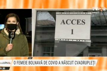 Iași: O femeie infectată cu SARS COV-2 a născut cvadrupleți. Bebelușii sunt bine și vor rămâne sub supraveghere medicală