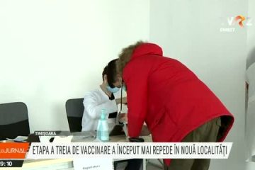 În nouă localități a început etapa a treia de vaccinare