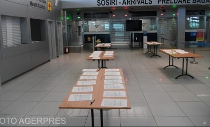 Opt puncte de control ale DSP funcţionează de miercuri pe fluxul de sosiri internaţionale al aeroportului Henri Coandă