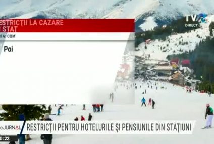 Restricții pentru pensiunile și hotelurile din stațiunile montane: mai puțini turiști cazați