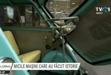 Micile automobile cochete care au făcut istorie pot fi admirate în „Mega Expoziția Mini Mașinilor”