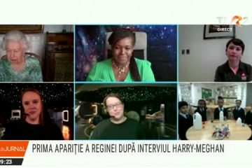 Regina Elisabeta, prima apariție publică după interviul-bombă al lui Harry și Meghan. Suverana britanică le-a vorbit copiilor despre întâlnirea cu Iuri Gagarin