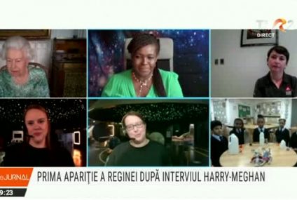 Regina Elisabeta, prima apariție publică după interviul-bombă al lui Harry și Meghan. Suverana britanică le-a vorbit copiilor despre întâlnirea cu Iuri Gagarin