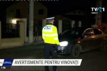 Razii ale Poliției privind respectarea restricției de circulație după ora 22.00. În prima seară au fost date doar avertismente