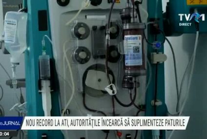Record absolut de pacienți la terapie intensivă în 2021, la un an după ce în România era anunțată starea de urgență