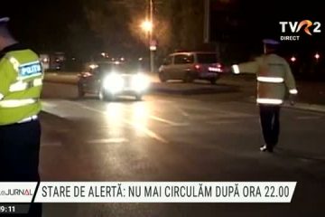 Starea de alertă instituită pentru următoarele 30 de zile vine cu noi restricții