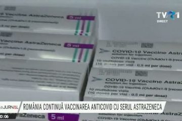 România continuă vaccinarea cu serul AstraZeneca. Peste 30 de mii de programări au fost anulate în ultimele 24 de ore