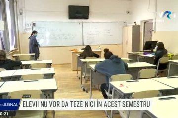 Tezele, suspendate și în semestrul al II-lea. Mediile pentru toate disciplinele se obțin prin rotunjirea mediei aritmetice a notelor primite în timpul orelor