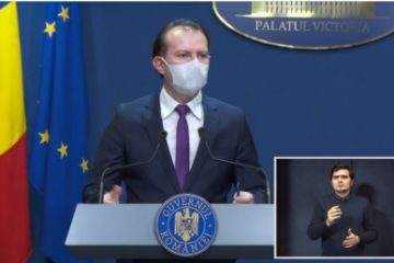 Premierul Florin Cîțu: Am cerut ministerului Sănătății un raport al măsurilor privind valul 3 al pandemiei și conferință de presă săptămânală