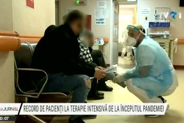 Peste 1.300 de pacienți Covid la Terapie Intensivă, un record de la începutul pandemiei. Bolnavii se sting până să prindă un loc la ATI