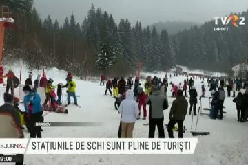 Stațiunile de schi sunt pline de turiști, în ciuda creșterii numărului de infectări