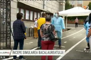 Luni începe simularea la Bacalaureat. Testarea se amână în localitățile aflate în carantină