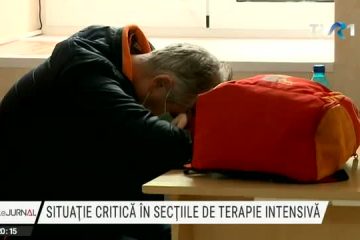 Record absolut de pacienți internați la terapie intensivă. În spitale ajung tot mai multe cazuri grave de COVID-19