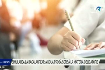 A doua zi a simulării la Bacalaureat. Proba scrisă la matematică sau istorie