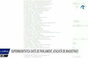 Peste 1000 de judecători şi procurori cer sesizarea Comisiei de la Veneția și GRECO în cazul superimunității de care ar urma să beneficieze magistrații