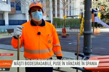 EXCLUSIVITATE. Spaniolii au inventat primele măști de protecție biodegradabile. O corespondență de la Oana Dobrescu