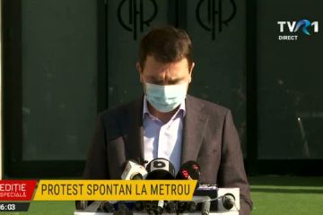 Ministrul Cătălin Drulă, despre protestul de la metrou: Este vorba de o mafie. Rădoi, s-a terminat! Ceea ce ai făcut zeci de ani nu mai merge!