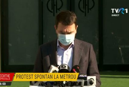 Ministrul Cătălin Drulă, despre protestul de la metrou: Este vorba de o mafie. Rădoi, s-a terminat! Ceea ce ai făcut zeci de ani nu mai merge!