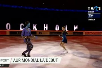 Campionatul Mondial de Patinaj Artistic, transmis la TVR2, s-a încheiat cu Gala laureaților. Campioană la fete la 16 ani, Anna Scherbakova a făcut magie cu lampa lui Aladin