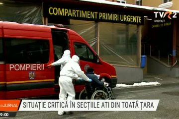 Situație critică în secțiile ATI din toată țara. Lipsa personalului specializat, marea problemă