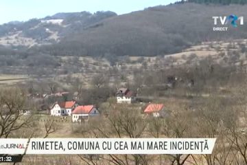 Comuna Rimetea, propusă pentru UNESCO, are cea mai mare incidenţă de cazuri de coronavirus din țară