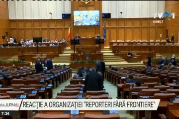 Reacția organizației „Reporteri Fără Frontiere” la proiectul de reorganizare a TVR și SRR