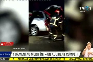 Accident rutier soldat cu patru morți în județul Galați