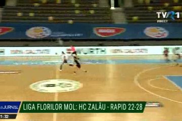 LIGA FLORILOR MOL | HC Zalău – RAPID 22 – 28. Eliza Buceschi a fost golgetera partidei