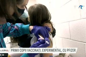 COVID 19 | Primii copii sub 12 ani au fost vaccinați experimental în SUA. Italia impune vaccinarea obligatorie pentru toți angajații din sănătate, austriecii cumpără un milion de doze de vaccin Sputnik