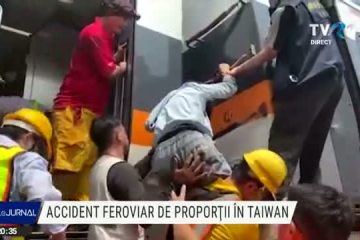 Accident feroviar de proporții în Taiwan. Zeci de morți, potrivit unui prim bilanț. Mulți pasageri erau turiști care voiau să participe la o sărbătoare locală