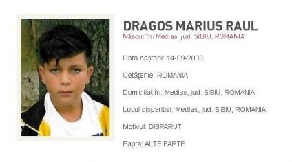 Sibiu: Un minor de 11 ani dispărut de acasă, căutat de poliţişti