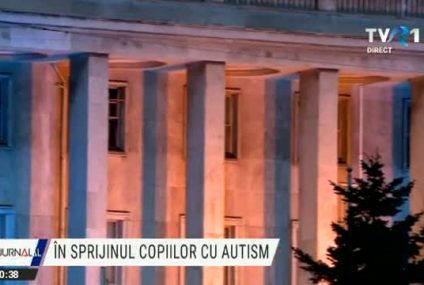 Palatul Cotroceni și Palatul Victoria, iluminate în albastru pentru a marca Ziua Internaţională de Conştientizare a Autismului