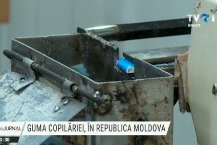 Guma de mestecat din anii ’90 se produce la o fabrică din Hâncești, Republica Moldova, unde lucrează 40 de deținute