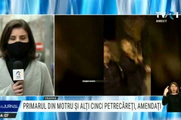 Primarul din oraşul Motru a fost amendat, după ce a participat la o petrecere cu lăutari, ţinută în stradă