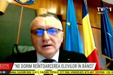 Sorin Cîmpeanu: Orice săptămână de școală cu prezență fizică este esențială pentru finalizarea în bune condiții a acestui an școlar și pentru susținerea examenelor naționale