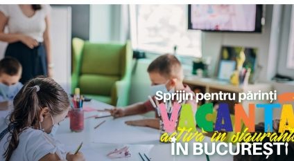 Municipalitatea dă startul înscrierilor în programul ‘Vacanţă activă în Bucureşti’, destinat copiilor cu părinţii la serviciu