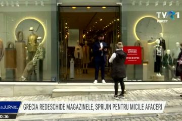 Grecia redeschide magazinele pentru a spijini micile afaceri