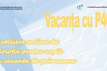 „Vacanţa cu P4C – Filosofie pentru copii online” – Ateliere destinate elevilor din clasele a III-a şi a IV-a din orice localitate