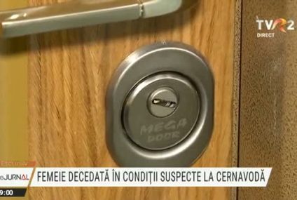 Anchetă privind moartea suspectă a unei femei din Cernavodă